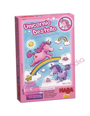 Unicornio Destello El tesoro de las nubes - Dendago