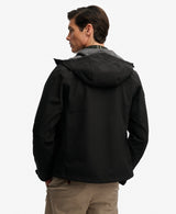 Chaqueta Trekker Softshell Con Capucha negro Superdry&Co