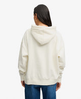 Sudadera con capucha informal y relajada de lujo crema Superdry&Co