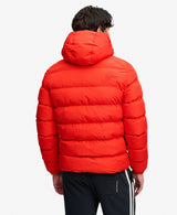 Chaqueta deportiva acolchada con capucha rojo plomo Superdry&Co