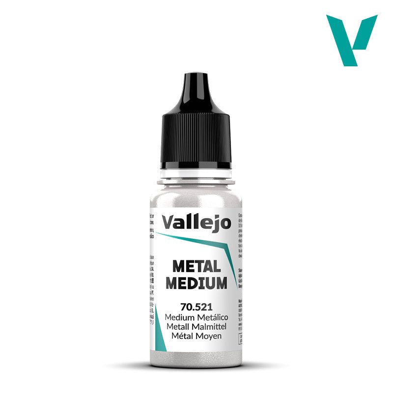 Vallejo 70.521 Medium Metálico - Dendago