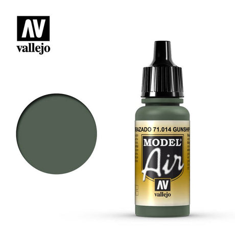 Vallejo Model Air 71.014 Verde Acorazado - Dendago
