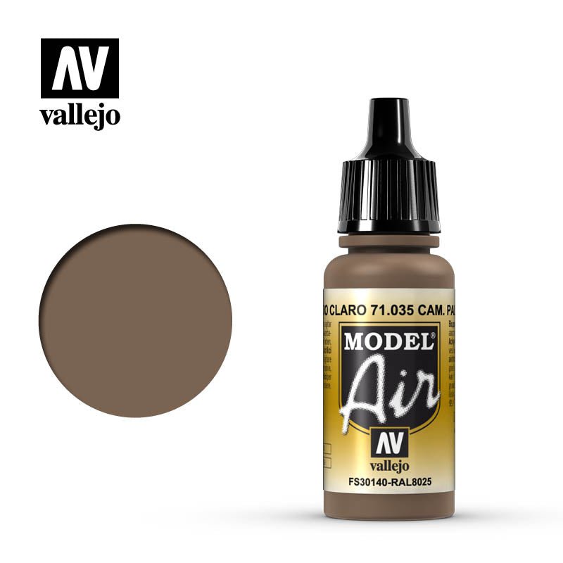 Vallejo Model Air 71.035 Camuflaje Pardo Claro - Dendago