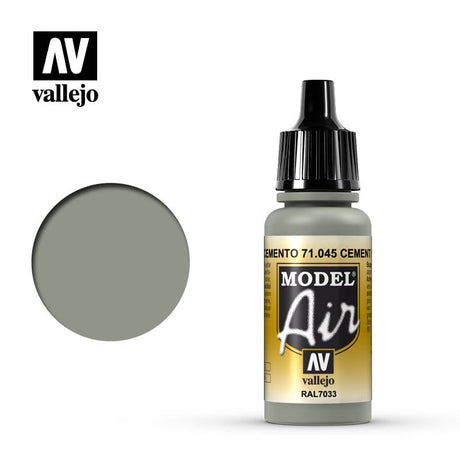Vallejo Model Air 71.045 Gris Cemento - Dendago