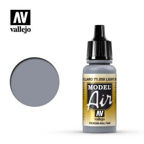 Vallejo Model Air 71.050 Gris Claro - Dendago