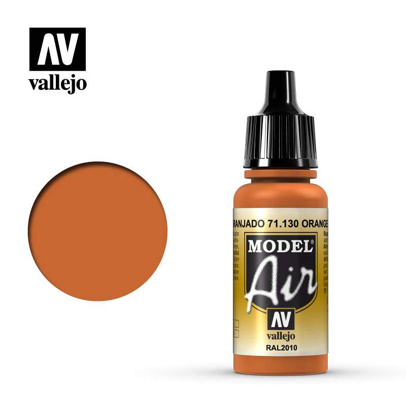 Vallejo Model Air 71.130 Óxido Anaranjado - Dendago