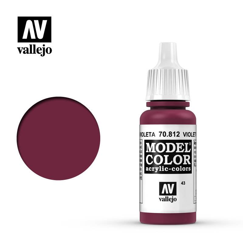 Vallejo Model Color 70.812 Rojo Violeta - Dendago