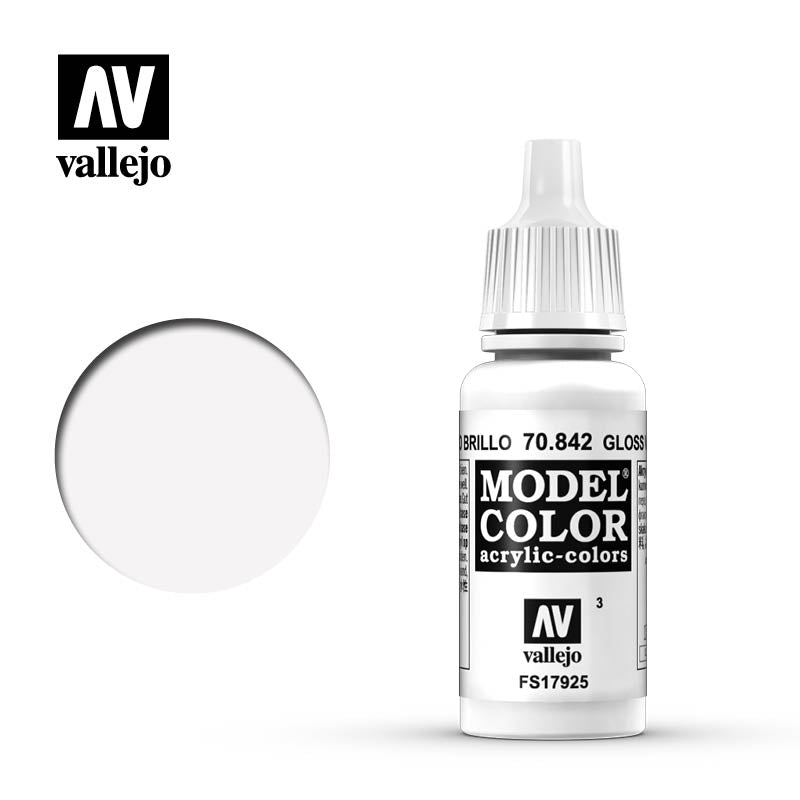 Vallejo Model Color 70842 Blanco Brillo - Dendago
