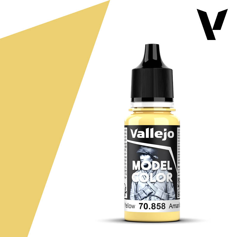 Vallejo Model Color 70.858 Amarillo Hielo - Dendago