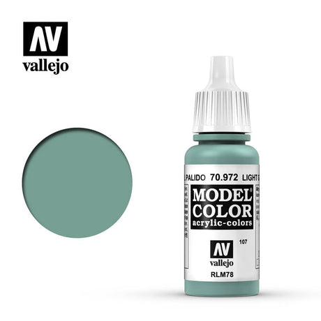 Vallejo Model Color 70.972 Verde Azul Pálido - Dendago