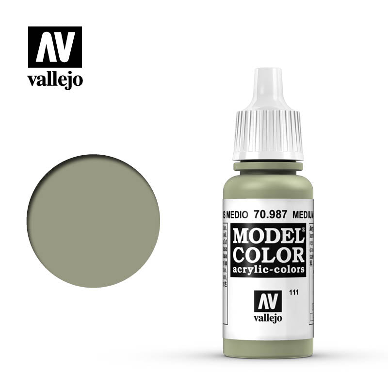Vallejo Model Color 70.987 Gris Medio - Dendago
