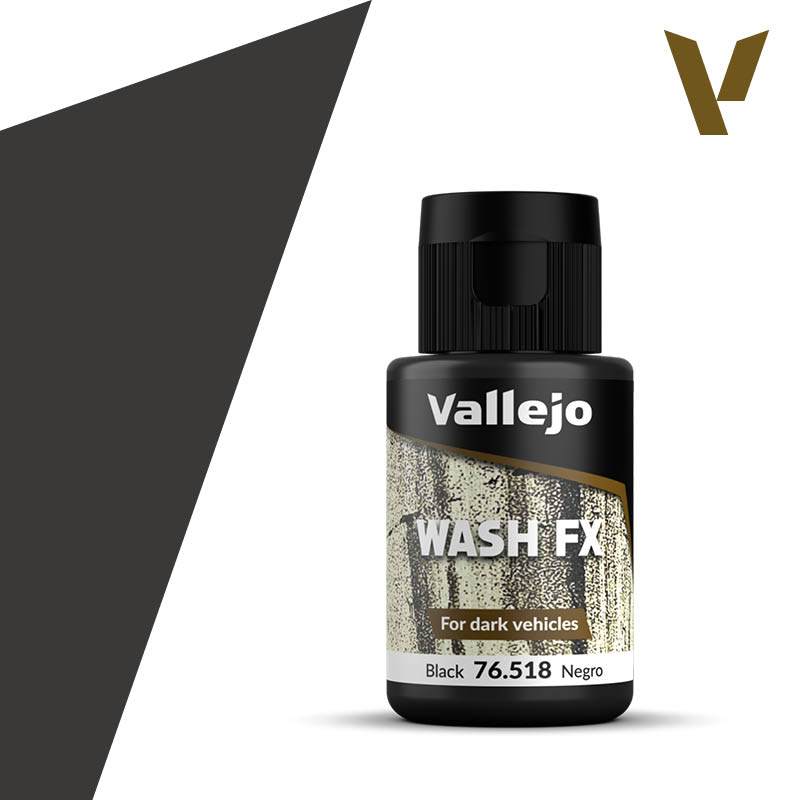 Vallejo Model Wash Negro 76.518 - Dendago
