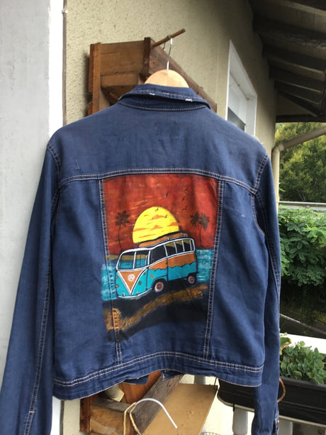 Vaquera azul unisex Furgoneta - Dendago
