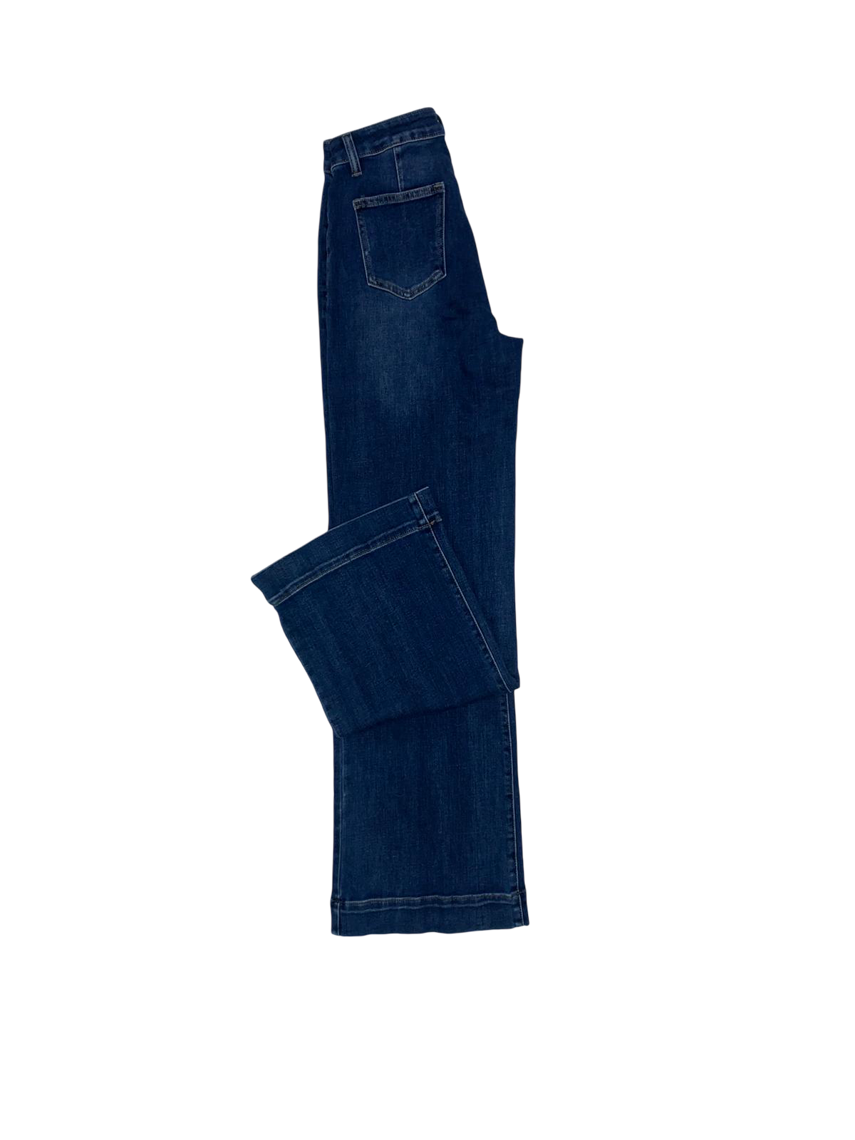 Vaquero Recto Azul Oscuro Mujer