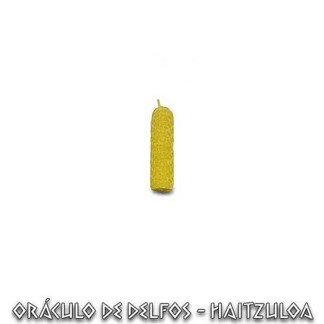 Vela Artesanal de Cera Virgen Panal - Dendago