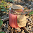 Vela de cera de soja rosa - Dendago