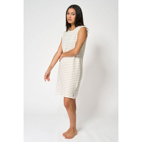 VESTIDO BATELA RAYAS A1965 - Dendago