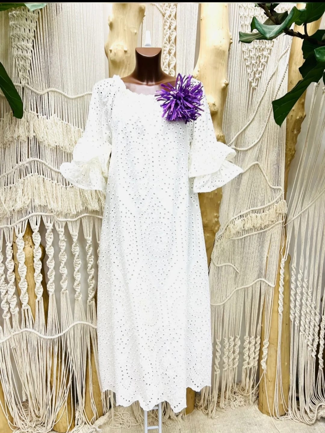 Vestido blanco - Dendago