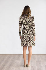 VESTIDO CAMISERO ANIMAL PRINT BMB&CO