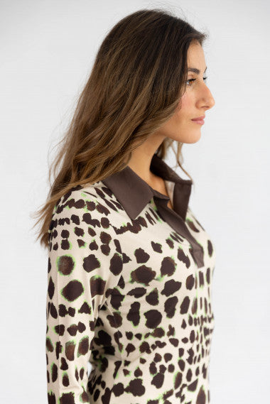 VESTIDO CAMISERO ANIMAL PRINT BMB&CO