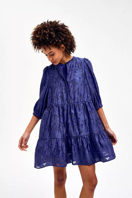 VESTIDO ESTAMPADO AZUL 1