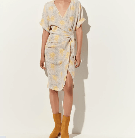 VESTIDO CRUZADO SARI SESSUN - Dendago