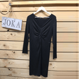 Vestido Drapedo Negro FLY GIRL - Dendago