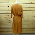 Vestido Midi falda pliegues GRACE &amp - Dendago