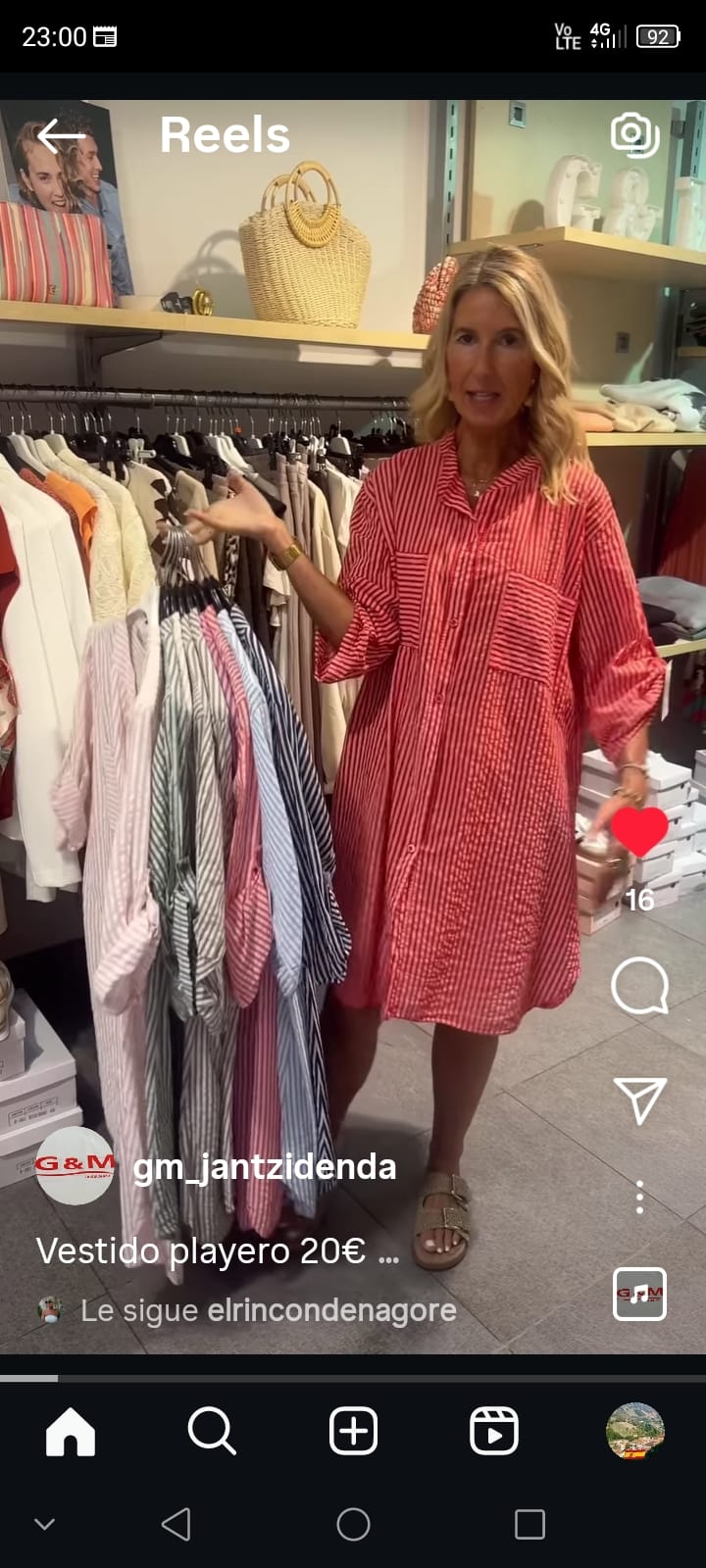 Vestido playero - Dendago