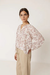 Blusa detalles vainicas Indi&Cold