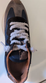 Zapatilla Azul Estrella Animal Print Cetti