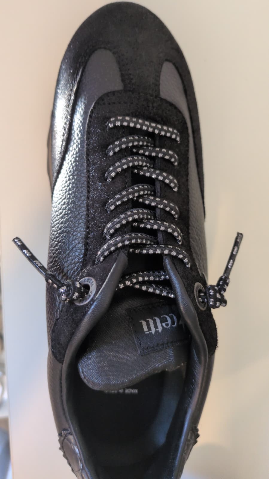 ZAPATILLA NEGRO CETTI