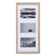 CUADRO PORTAFOTOS 3 FOTOS 10X15 MADERA