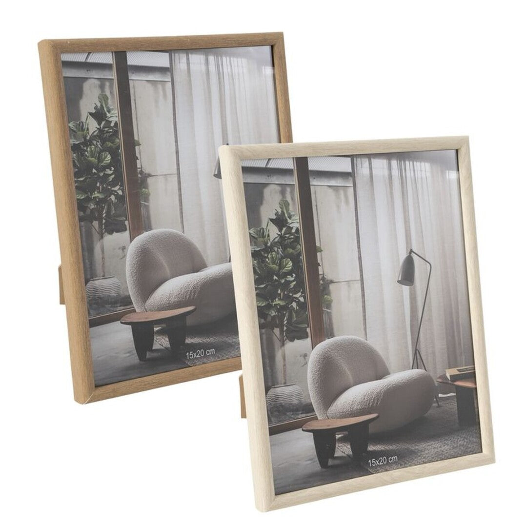PORTAFOTOS PP SIMIL MADERA 15X20