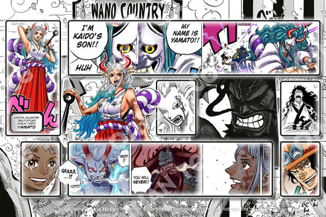 Yamato manga - Playmat / One Piece - Dendago