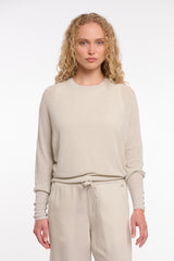 Jersey manga globo beige Rino&Pelle