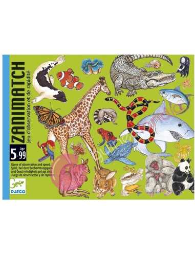 Zanimatch Juegos de cartas Djeco - Dendago