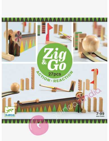Zig & Go Big Ball 27 piezas - Dendago