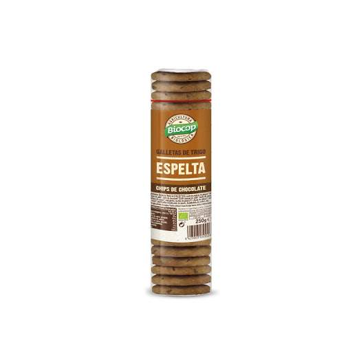 Galletas de espelta y con chips de chocolate BIOCOOP