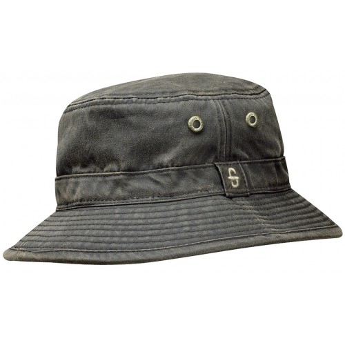 SOMBRERO DE TELA DRASCO MARRON STETSON