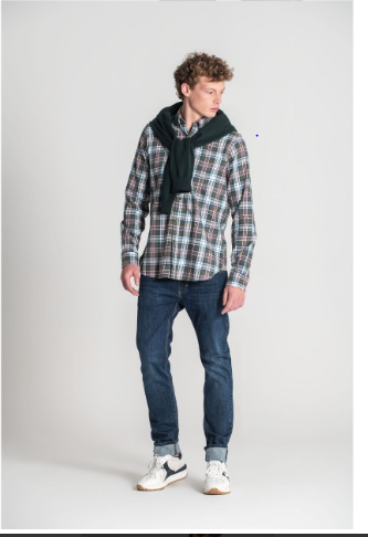 CAMISA CUADROS VERDE GENDIVE