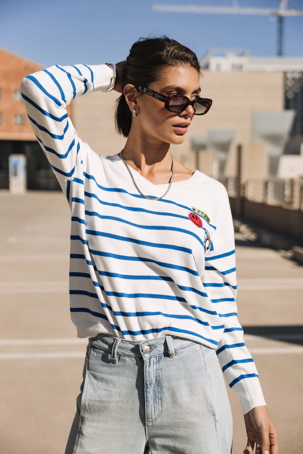 FREEMAN T. PORTER JERSEY MARINERO PRINCESS BLUE ISABEL