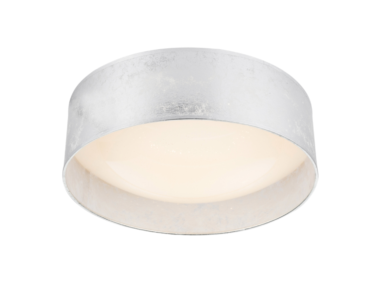 PLAFÓN LED CON PANTALLA PLATA