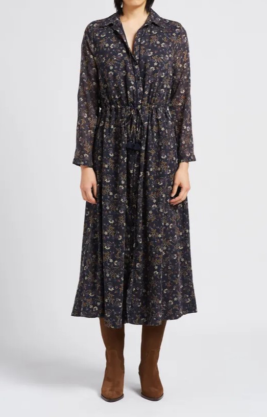 MAISON HOTEL VESTIDO MIDI ESTAMPADO JUSTINETTE