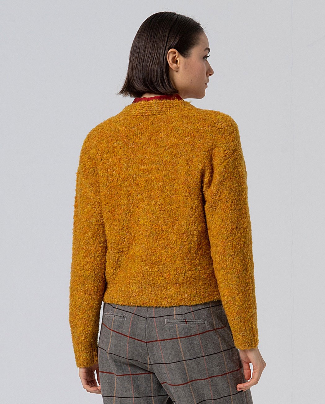 CARDIGAN MOSTAZA SURKANA