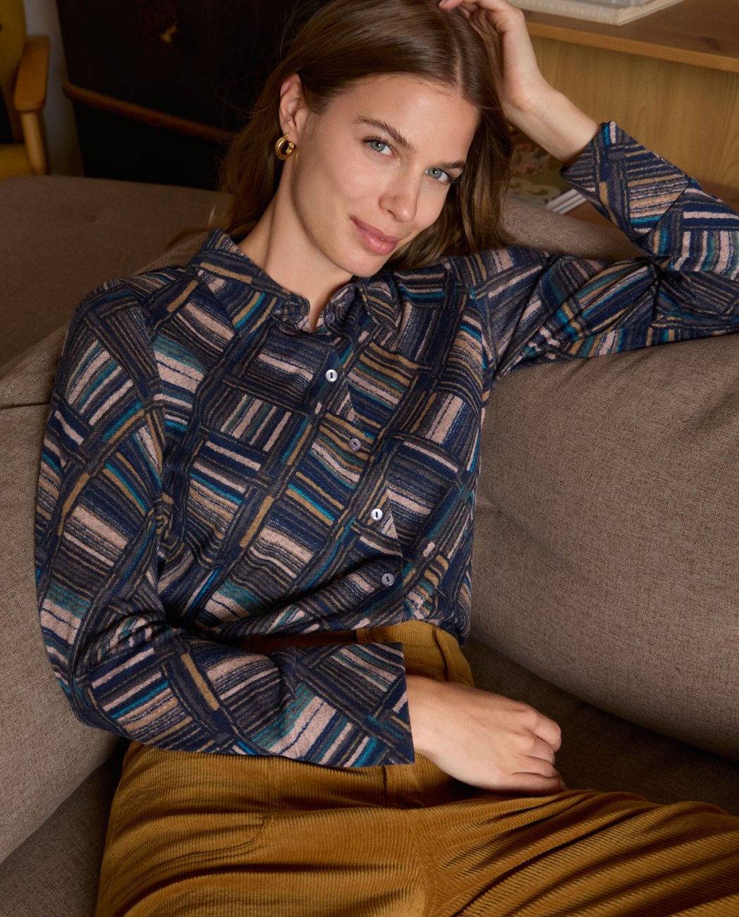 CAMISA AZUL SURKANA