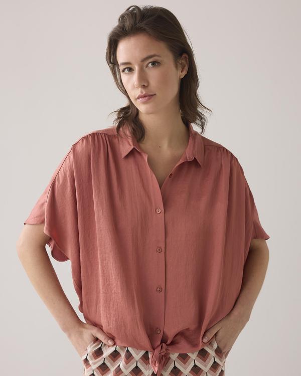 SUMMUM BLUSA SEDOSA MANGA MURCIELAGO