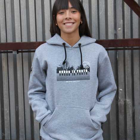 ONDDO TA PUNTO SUDADERA GRIS