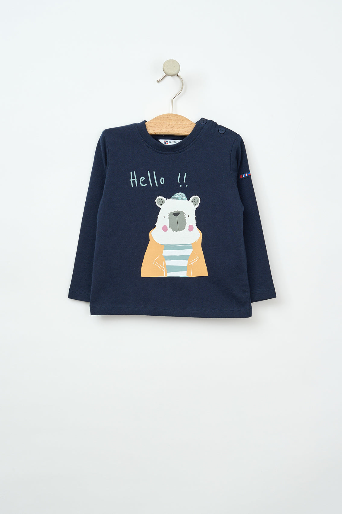 CAMISETA BEBE BATELA B2412
