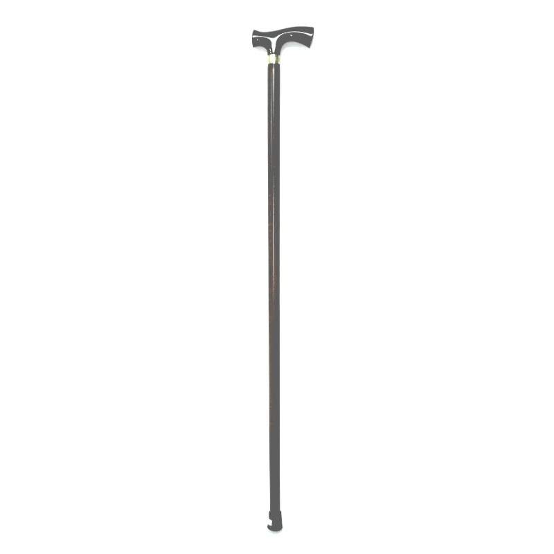 Bastón de madera de haya con puño concha